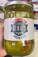 Mängden socker i Dino’s chilli stacker pickles