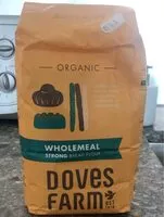 Mängden socker i Wholemeal strong bread flour
