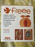 Mängden socker i Freee Apricot Oat Bars