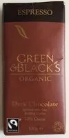 Mängden socker i Dark Chocolate infused with fine Arabica Coffee