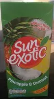 Socker och näringsämnen i Sun exotic