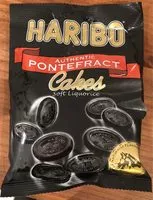 Mängden socker i Haribo Pontefract Cakes 200G