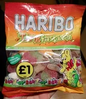 Mängden socker i Tangfastics