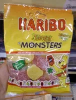 Mängden socker i Tangy Monsters