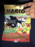 Mängden socker i Haribo Gold Bears Juicy