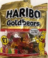 Mängden socker i Haribo Goldbears
