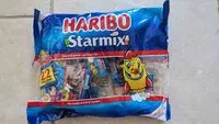 Mängden socker i Haribo Starmix Mini Bag