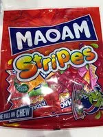 Mängden socker i Maoam stripes Pouch