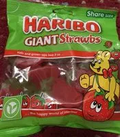 Mängden socker i Giant Strawbs Bag
