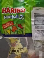 Mängden socker i Bonbons football mix
