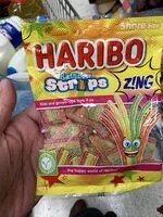 Mängden socker i Rainbow Strips Z!ng