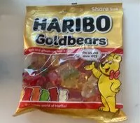 Mängden socker i Haribo goldbears
