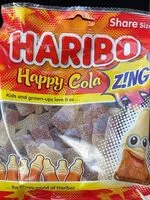 Mängden socker i Happy cola