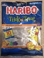 Mängden socker i Haribo Trick or Treat Multipack