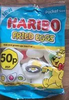Mängden socker i Haribo Fried Eggs