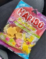 Mängden socker i Haribo Starbeams