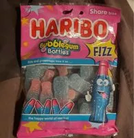 Mängden socker i Bubblegum bottles