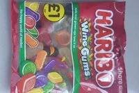 Mängden socker i Haribo