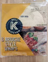 Mängden socker i Brioche style wraps