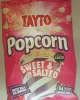 Mängden socker i Sweet & Salted popcorn