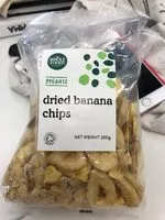 Mängden socker i Dried Banana Chips