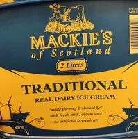 Mängden socker i Helado de nata Mackie's