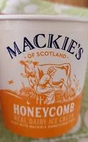 Mängden socker i Mackie's honeycomb dairy icecream