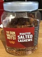 Mängden socker i Roasted salted cashews