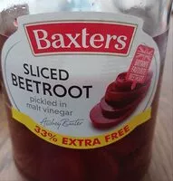 Mängden socker i Sliced beetroot pickled in malt vinegar
