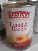 Mängden socker i Lentil & bacon soup