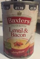 Mängden socker i Lentils and bacon