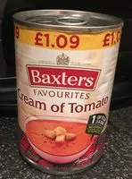 Mängden socker i Cream of Tomato