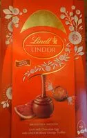 Mängden socker i Lindt Milk Chocolate Egg with LINDOR Blood Orange Truffles