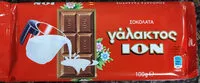 Mängden socker i ΣΟΚΟΛΑΤΑ ΓΑΛΑΚΤΟΣ ΙΟΝ