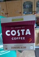 Mängden socker i Costa capuchino capsules