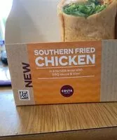Mängden socker i Southern fried chicken wrap