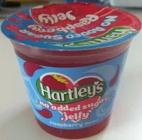 Mängden socker i Hartley's raspberry jelly
