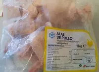 Mängden socker i Alas de pollo congeladas