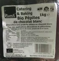 Mängden socker i Pépites de chocolat blanc