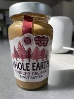 Mängden socker i Crunchy organic peanut butter