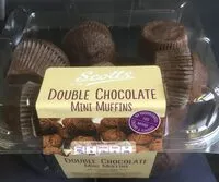 Mängden socker i Double chocolate mini muffins