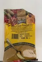 Mängden socker i Madras curry powder