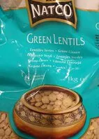 Mängden socker i Green Lentils