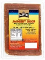 Mängden socker i Kolhapuri Unrefined Jaggery Goor Natural Cane Sugar
