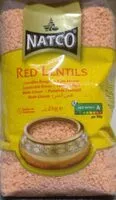 Mängden socker i Red lentils
