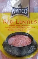 Mängden socker i Red lentils