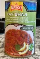Mängden socker i Pav bhaji