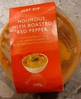 Mängden socker i Houmous with roasted red pepper