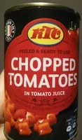 Mängden socker i Chopped Tomatoes in Tomato Sauce
