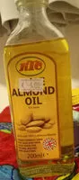 Mängden socker i KTC Almond oil